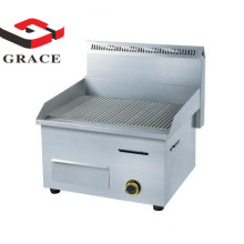 Commercial  Stainless Steel Counter top full grooved  bbq  Gas Grill Griddle